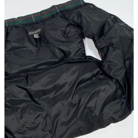 Banana Republic Womans Vest Green Plaid Puffer Down Feather Vest Size S - Picture 9 of 10